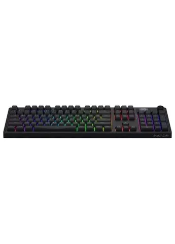 Клавиатура Skyfall 100 PRO Aurum Vanila Silent RGB Wireless/Bluetooth/USB UA Black (HTK4101UA) Hator Skyfall 100 PRO Aurum Vanila Silent RGB Wireless/B (394757313)