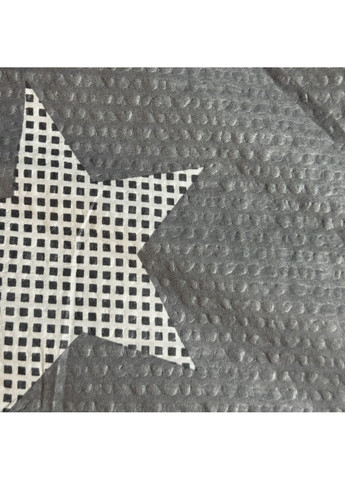 Комплект постельного белья двухспальный евро серый Звезды Жатка 675827 Ananasko (362209793)