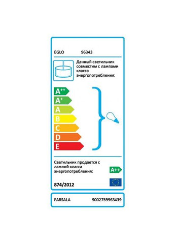 Подвес FARSALA (96343) Eglo (305755440)