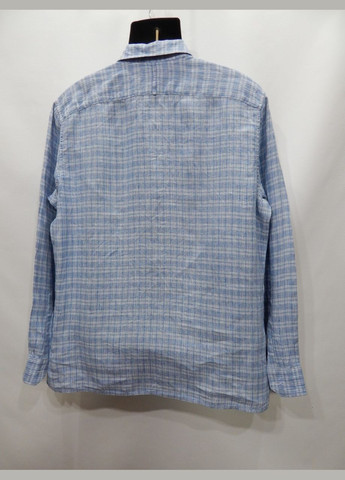 Чоловіча лляна сорочка з довгим рукавом Banana Rep р.5052 005ДР (тільки в зазначеному розмірі, тільки 1 шт.) Banana Republic (315729568)