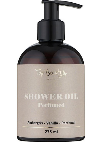 Парфумована олія для душу "Амбра-Ваніль-Пачулі" Shower Oil Perfumed 275ml (1425158-31101801) Top Beauty (368632212)