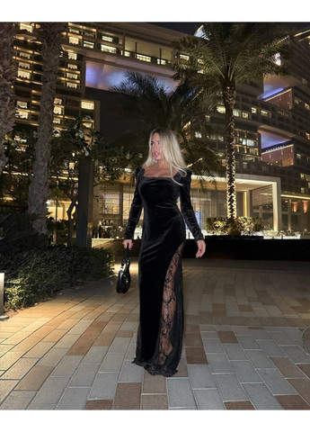 Черное праздничный, коктейльное, вечернее, кэжуал женское платье силуэтная Asi.Store.ua