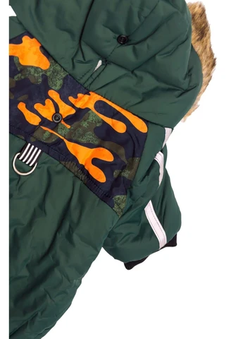 Курточка с капюшоном для котов и кошек Pet Style "Jacket" Зеленая S No Brand - (323236086)