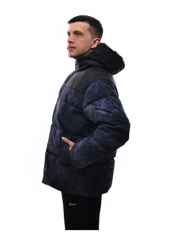 Темно-сіра зимня куртка зимова чоловіча No Brand