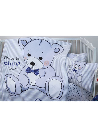 Детский комплект постельного белья Teddy Белый В кроватку 40x60 см Tag (348433793)