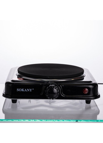 Настільна електрична плита 1000Вт компактна електроплита для кухні та дачі плитка для готування Sokany (370602662)