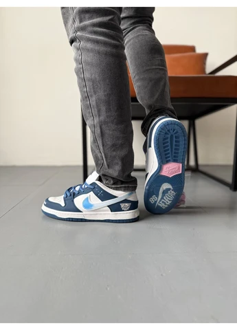 Цветные летние кроссовки nike sb dunk low born x raised найк сб данк No Brand