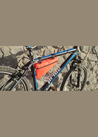 Велосипедная сумка на раму, велосумка Plutcor (28*16 см oxford 600d) коралловая, Украина No Brand (334689488)
