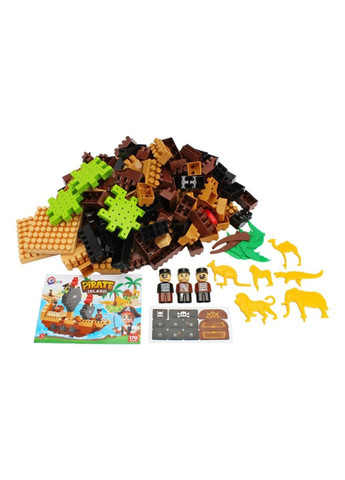 Детский развивающий конструктор "Pirate island" 2642TXK 170 деталей ТехноК (366421220)