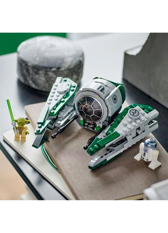 Конструктор Star Wars Джедайский истребитель Йоды 253 детали (75360) Lego (281425613)