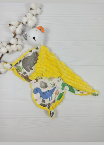 Іграшка комфортер Ведмедик і Еко гризунок Шурхітливі вушка a.l.babybox Машини в місті блакитний No Brand (315488000)