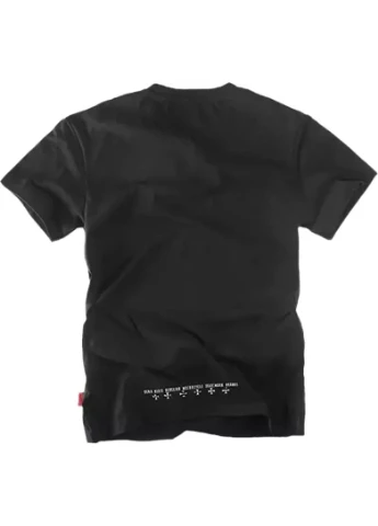 Чорна футболка rebellion mc ii ts88bk Dobermans Aggressive
