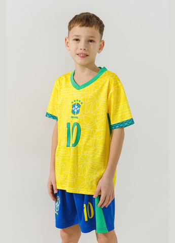 Футбольна форма для хлопчика БРАЗИЛИЯ NEYMAR JR 116 см shop (2000903913887) No Brand (365310203)