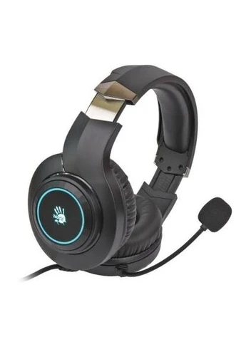 Навушники Bloody G220, 2 x Mini jack (3.5 мм) + USB (підсвічування), накладні, підсвічування 7 кольорів, кабель 2 м G220 BLOODY A4Tech (395969388)
