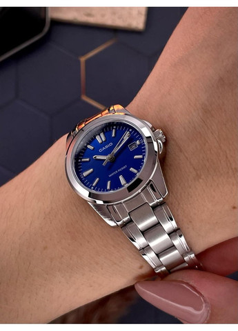 Женские кварцевые наручные часы (Касио) LTP-1215A-2A2, минеральное стекло, подсветка, влагостойкие Casio (364221184)