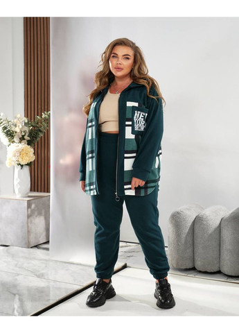 Стильний прогулянковий костюм з флісу — ЗАМІР В ОПИСІ GD/GL Модний простір (370601458)