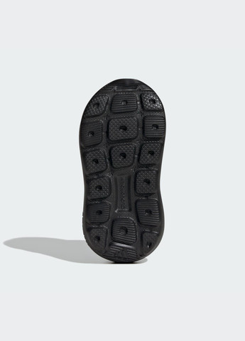 Чорні всесезонні кросівки fortarun 2.0 kids adidas