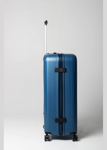 Чемодан большой L полипропилен синий 76х52х30см/107л/3.8кг/ 35203 Snowball (324801999)