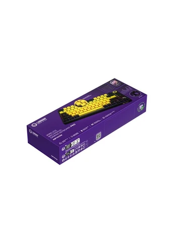 Клавиатура KBP7075W Pro RGB Wireless/Bluetooth/USB UA Black/yellow (LRG-KBP7075W-YL-US) LORGAR (390933665)