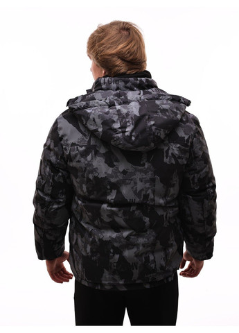 Черная куртка зимняя мужская Fashion