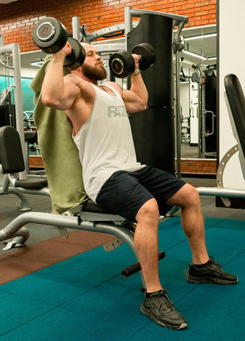 Дорожній спортивний рушник 70х140 з мікрофібри з чохлом Зелений Love You однотонний зелений