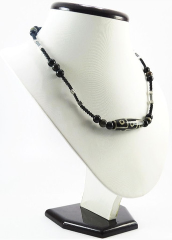 Эксклюзивное ожерелье мужское "Тибетская тайна" Бусина Дзи Fursa fashion (322313371)