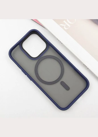 TPU+PC чехол Metal Buttons with MagSafe для Apple iPhone 16 Pro (6.3") Epik (335074161)