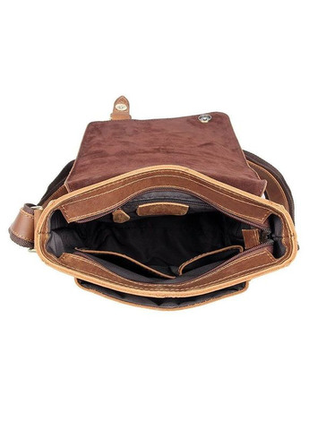 Сумка чоловіча шкіряна через плече 20206 Коричневий Vintage (302009081)