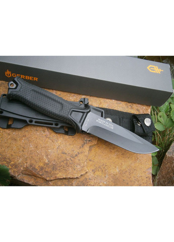 Нож фултанг туристический Portland Oregon 24 см черный в чехле Gerber (362567459)