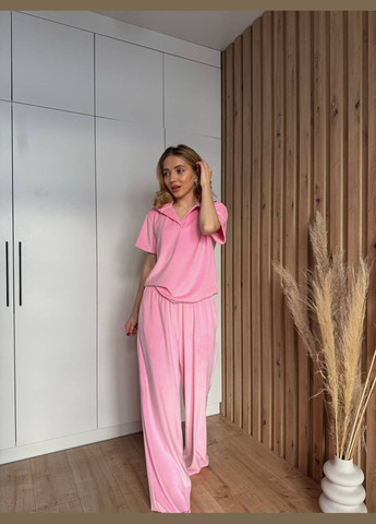 Рожева всесезон жіноча піжама рожева г1467.4030 No Brand