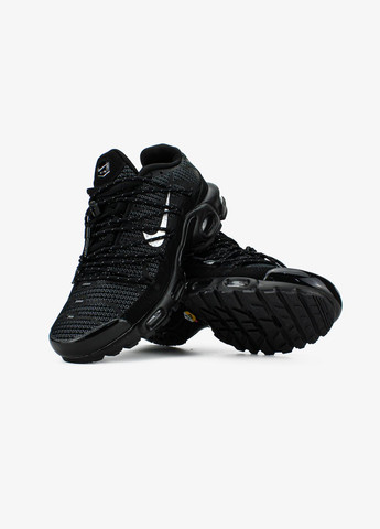 Чорні всесезон кросівки чоловічі nike air max tn plus utility black | аір макс тн плюс чорні No Brand