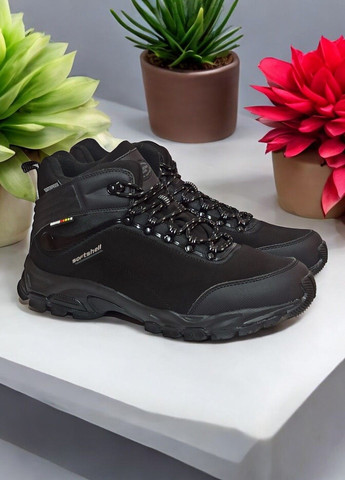 Черные зимние термоботинки зимние для мужчины 53/23 мембрана черные American Club