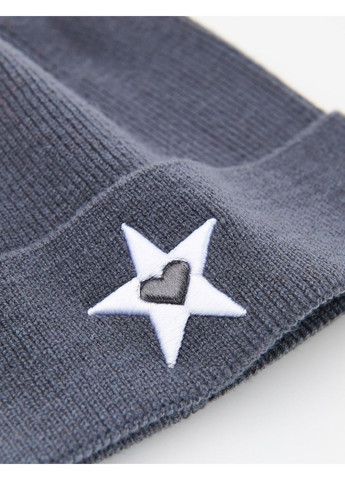 Детская демисезонная шапка-бини для девочки Черная (25091108) Reserved (361680046)