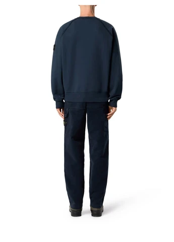 Синій світшот crew neck blue k2s156100022s0a20-v0020 Stone Island (401631713)
