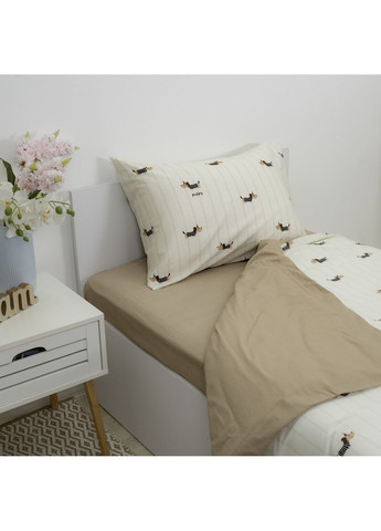 Комплект постільної білизни Підлітковий Сатин Twill 807 Viluta (371137031)