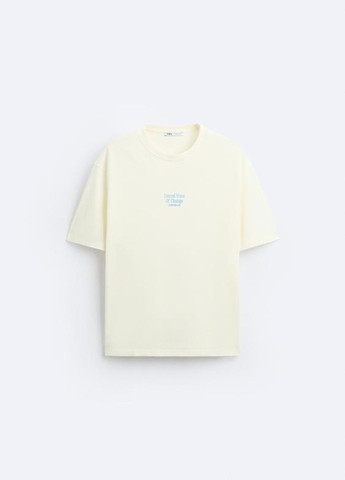 Молочна футболка Zara
