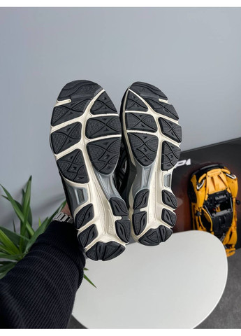 Коричневі Осінні кросівки чоловічі і жіночі asics gel-nyc brown black grey | асікс гель-нюк коричневі No Brand