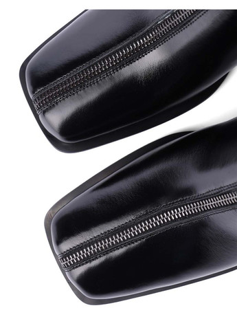 Жіночі Черевики F390-809-1 Чорний Масло шкіра MIRATON (365434800)