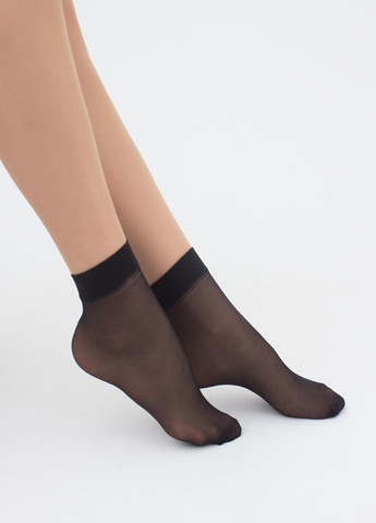 Набір шкарпеток з поліаміду EASY 20 den Top Comfort 2 пари One Size Nero (Чорний) Giulia (282821477)