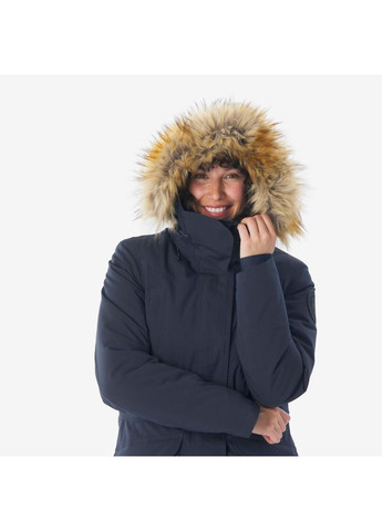 Синяя демисезонная куртка женская nh900 для туризма водонепроницаемая -20°c синяя Quechua