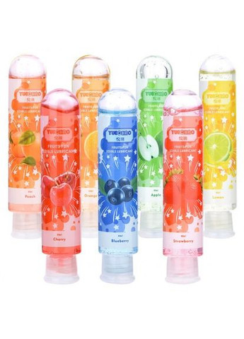 Інтимна змазка на водній основі оральна Fruits Fun 80 mg Вишня Lovetoy (303878421)