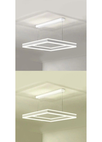 Керована світлодіодна люстра STELLA 100W-S-APP-500x500x1200-WHITE/WHITE-220-IP20 ESLLSE (301020842)