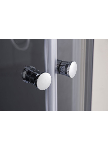 Душевая кабина без поддона CUBIC SC01-90x90x185-TR GRAPHITE прозрачное стекло 4мм (MI6907) Mixxus (321184056)