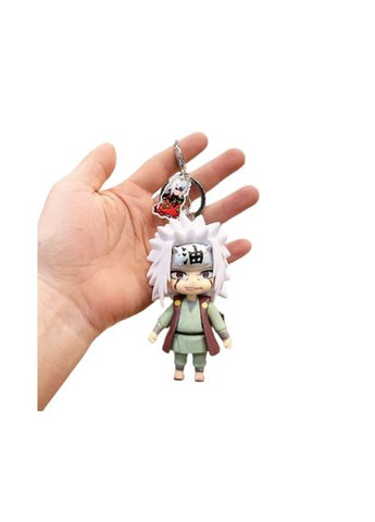 Наруто брелок Джирайя Наруто Naruto Jiraiya силиконовый брелок держатель для ключей аниме 5см Shantou (296627778)