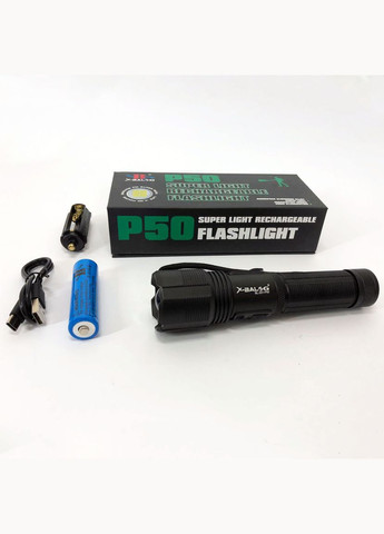 Ліхтарик ручний тактичний BL-Z01-P50, надпотужний ліхтарик, тактичні ліхтарі для полювання Bailong (364665037)