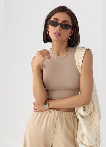 Эластичная майка-топ Lurex — 329626596