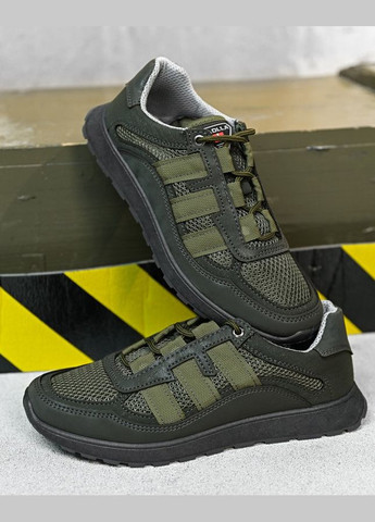 Тактичні літні кросівки сітка олива Freedom (333953943)