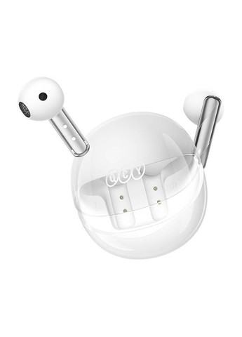 Навушники бездротові AilyBuds Clear (T32) білі QCY (315745248)