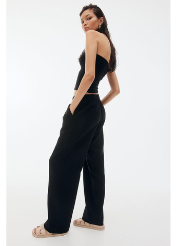 Брюки в составе со льном H&M (350606057)