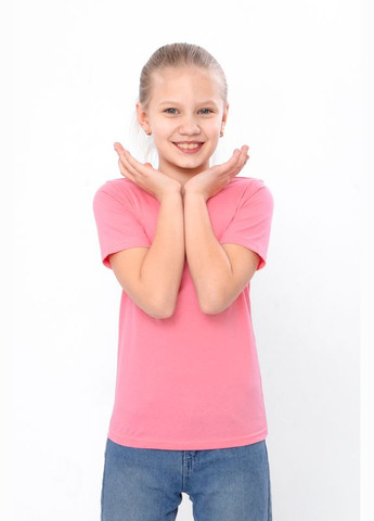 Розово-лиловая летняя футболка детская (p-9915) Носи своє